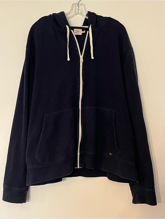 Faherty Other - Faherty Men’s Navy Zip-Up Hoodie